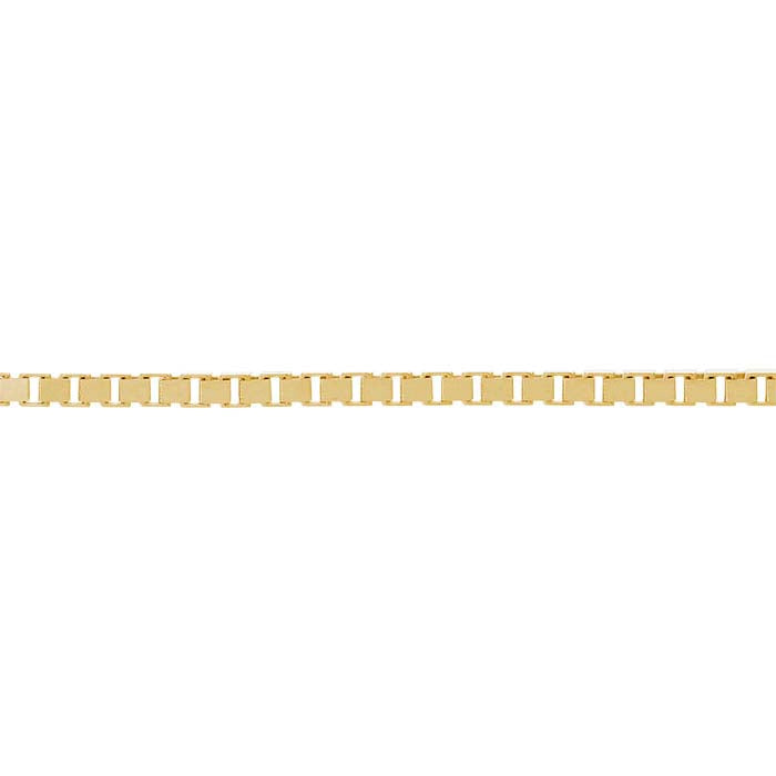14K Yellow Gold Venetian Box Chain
