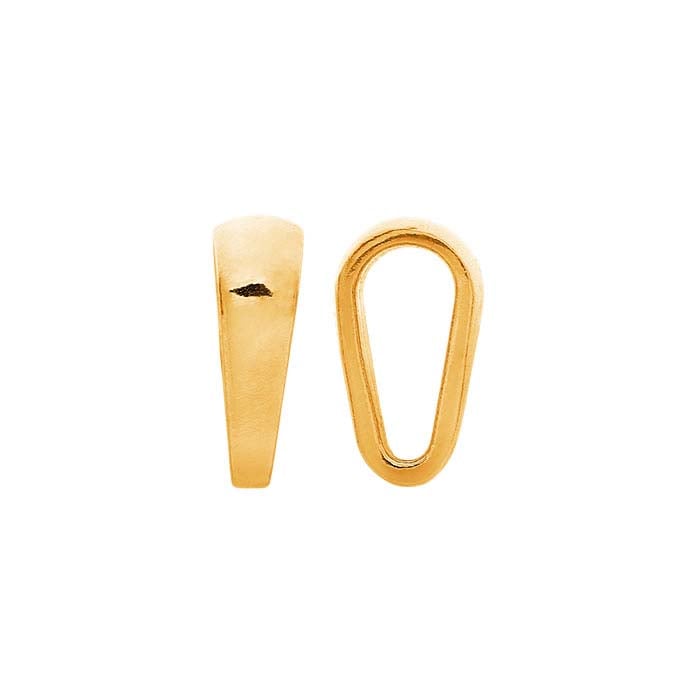 14K Yellow Gold Solder-On Pendant Bail