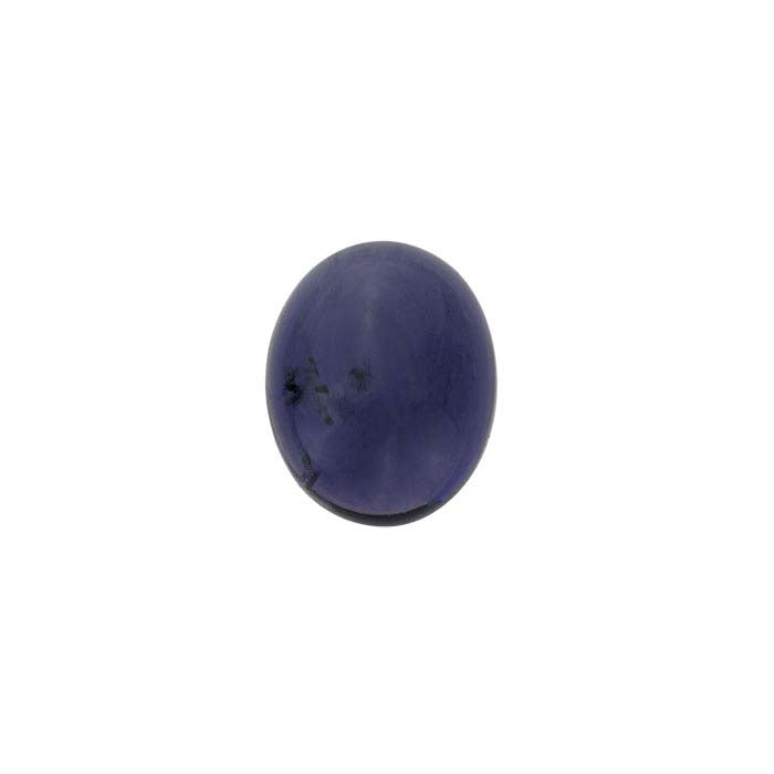 Iolite 10 x 8mm Oval Cabochon