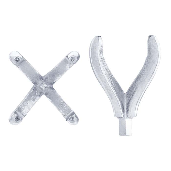 Platinum Round 4-Prong Setting with Peg