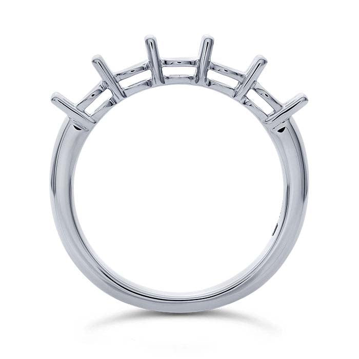 Platinum Five Round Ring Mounting