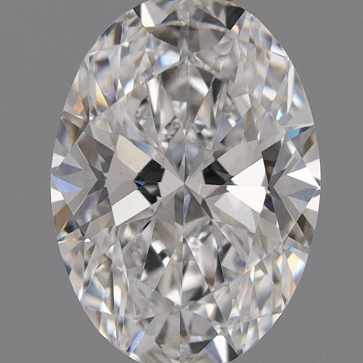 Laboratoriedyrket diamant 1,08 ct, oval, D, VVS2