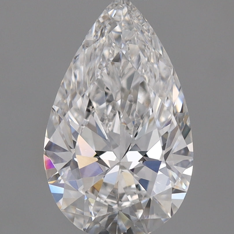 Diamante coltivato in laboratorio 1,08 ct, a pera, E, VS1