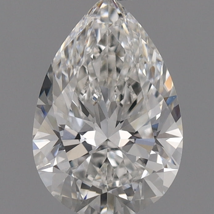 लैब-निर्मित हीरा 1.07ct, नाशपाती, E, VS1