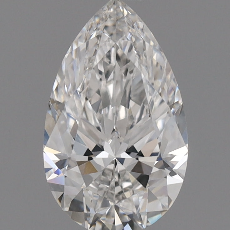 Laboratoriedyrket diamant 1,07 ct, pære, E, VS1