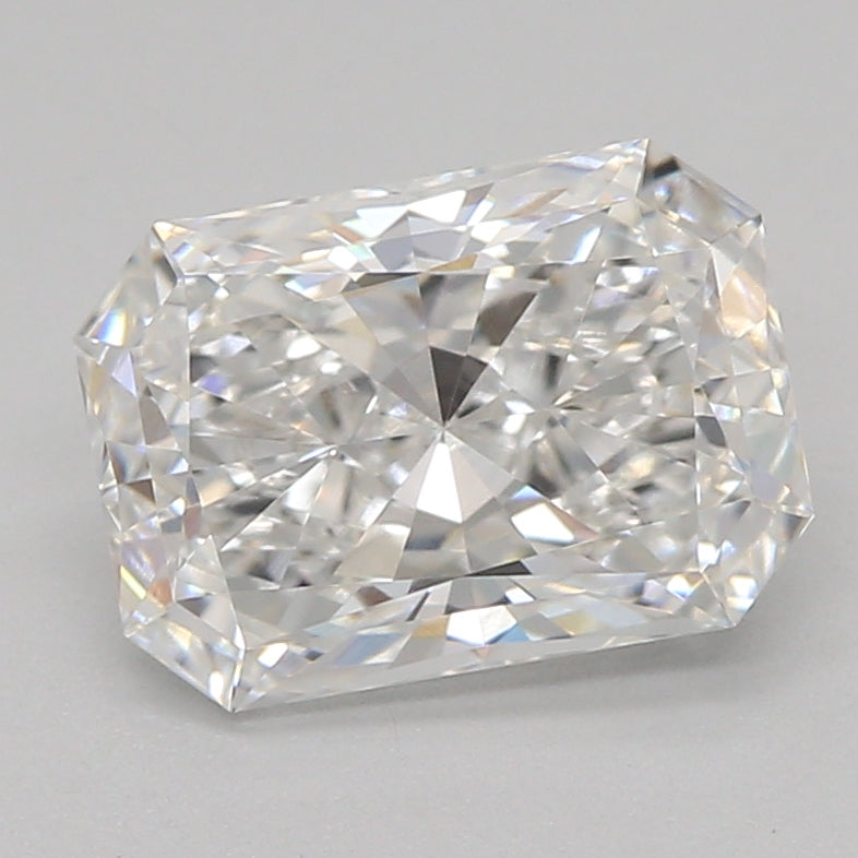 ラボグロウンダイヤモンド 1.03ct、ラディアント、E、VVS2