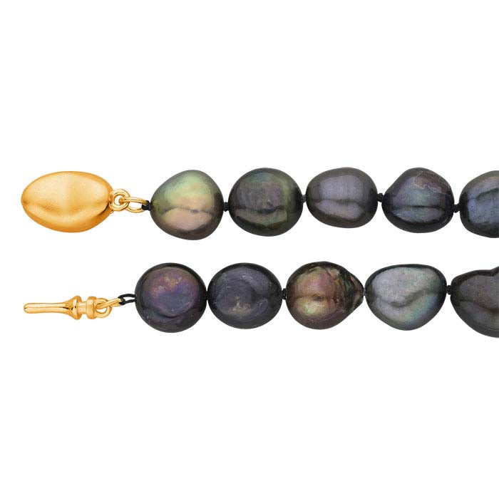 سوار لؤلؤ باروك ملون متعدد الألوان مزروع 8–9 مم