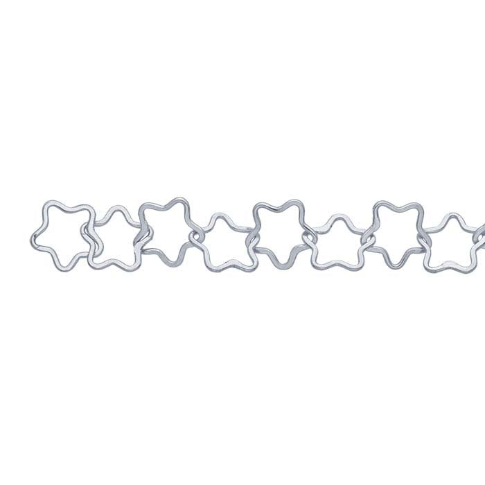 Sterling Silver Star Link