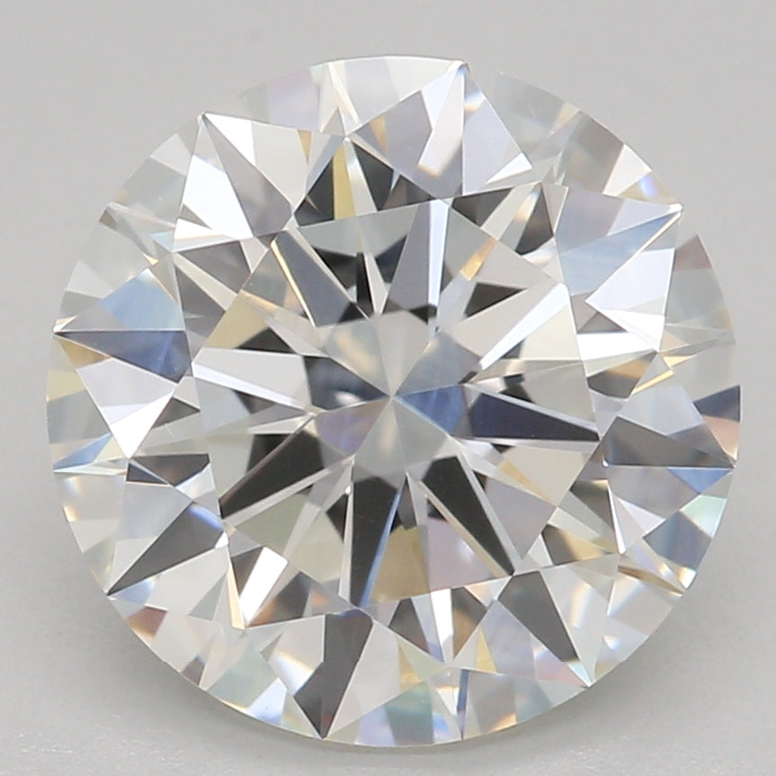 יהלום מעבדה 2.55 קראט, עגול, G, VVS2