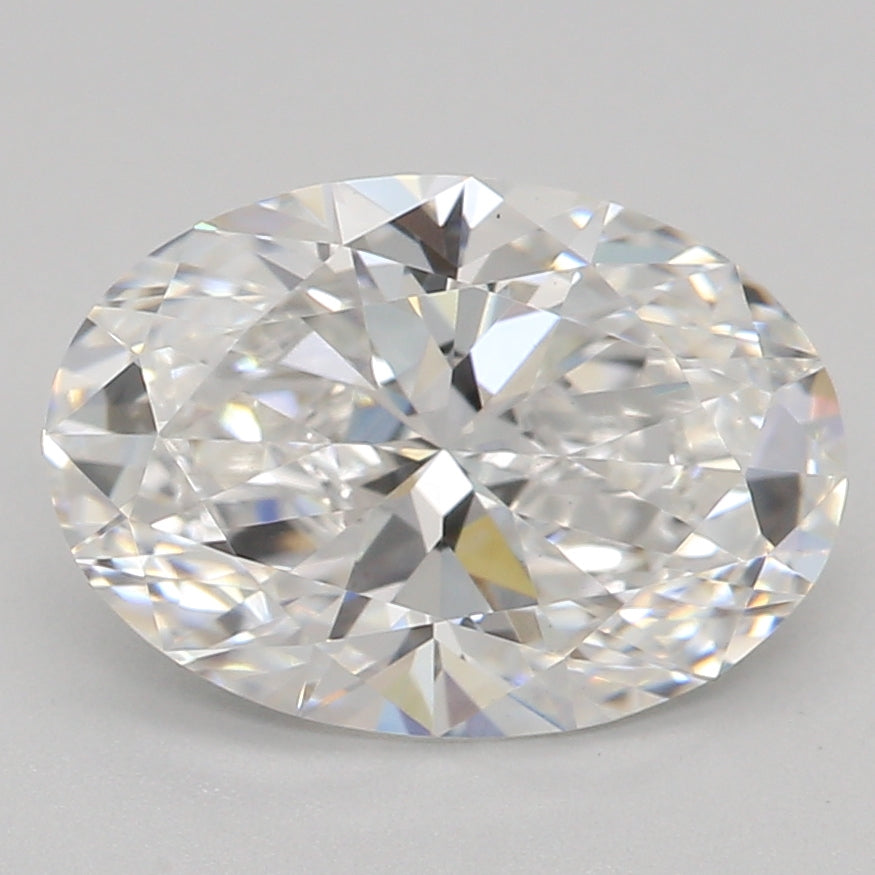 Lab-Grown Diamond 1.38ct, Oval, D, VS1
