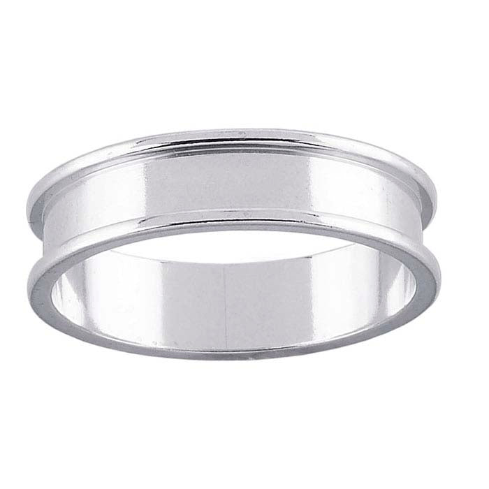 Sterling Silver Channel Ring