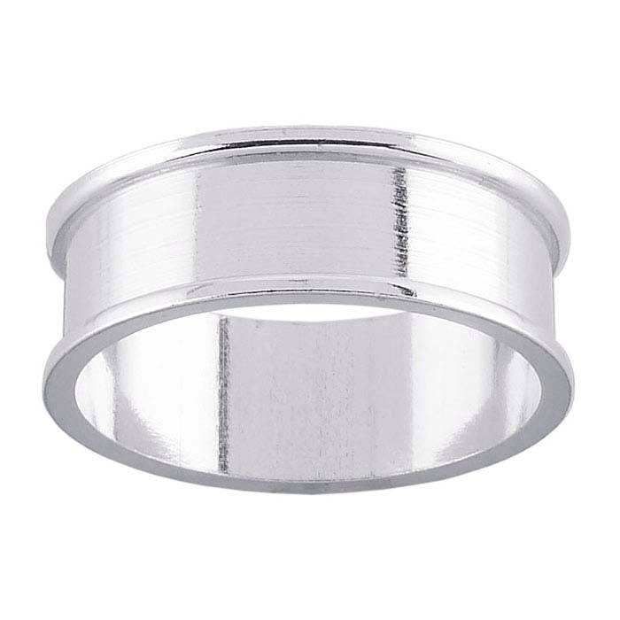 Sterling Silver Channel Ring