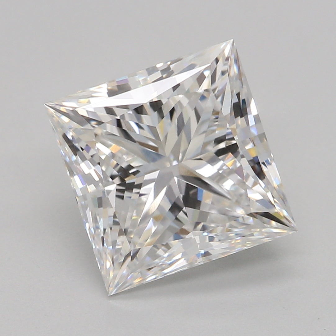 Lab-Grown Diamond 2.53ct, Princess, E, VVS2