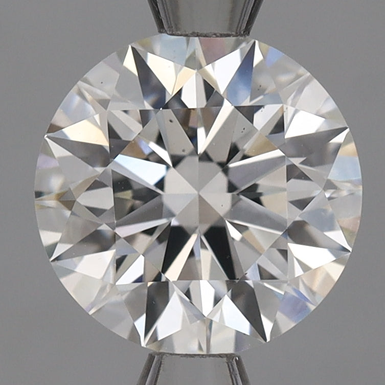 ماسة مزروعة مخبريًا 2.06 قيراط، مستديرة، H، VS2
