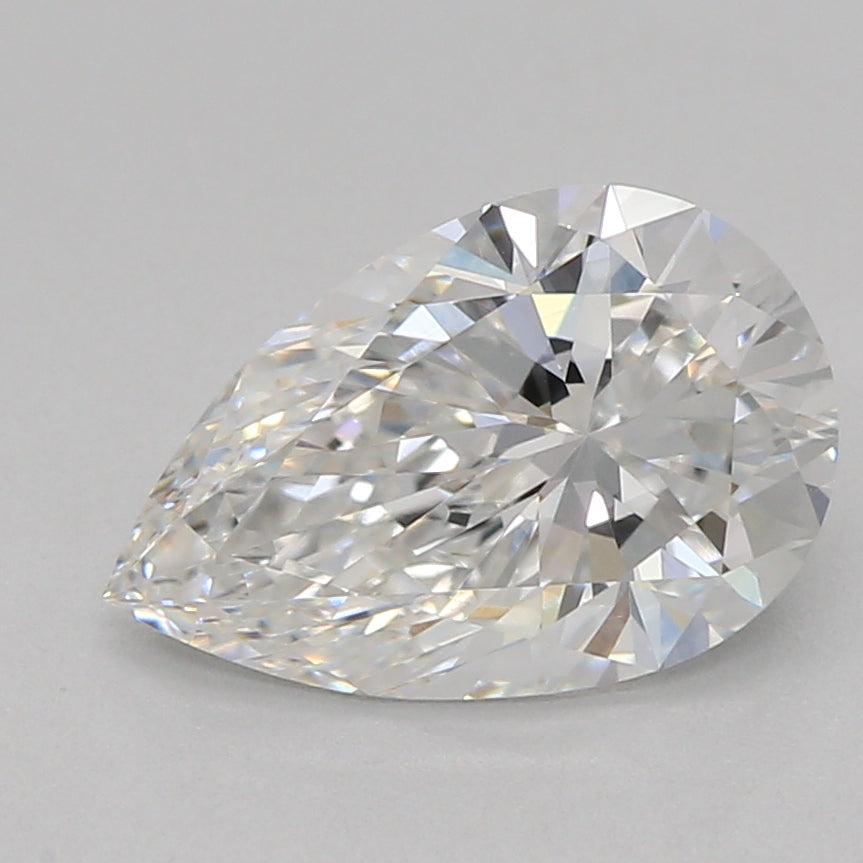 Diamant synthétique 1,03 ct, Poire, E, VVS2
