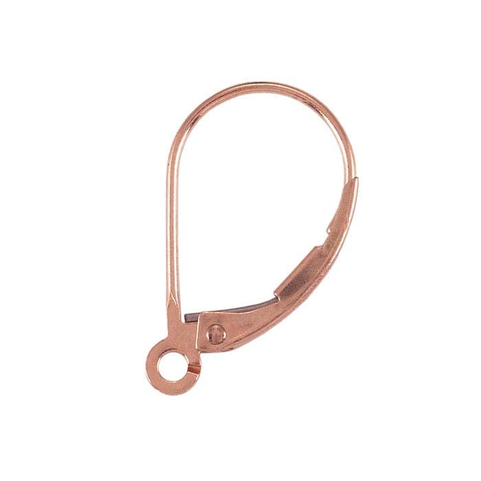 Lever-Back Ear Wire with Open Ring
