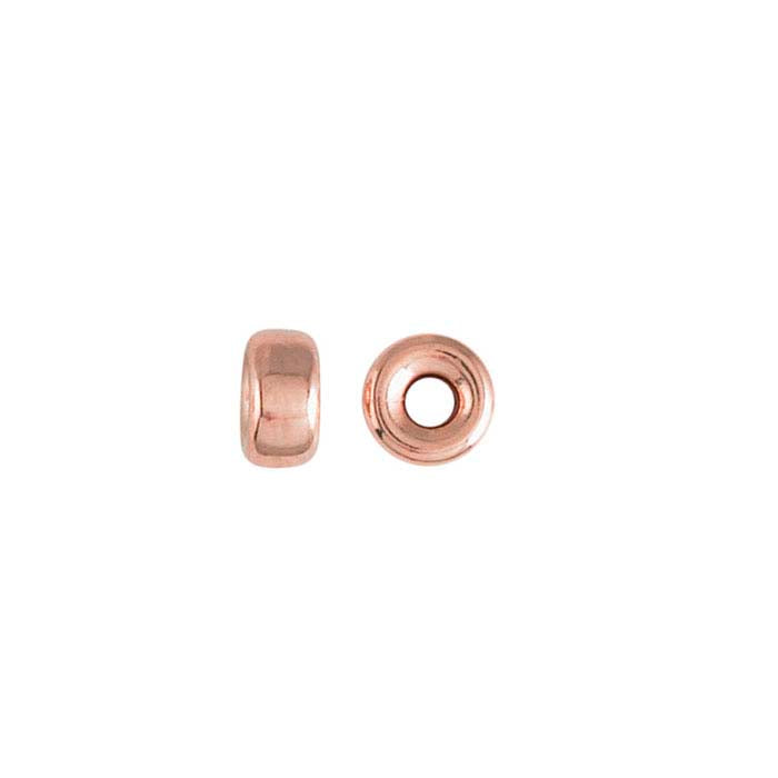 14/20 Rose Gold-Filled Roundel Bead
