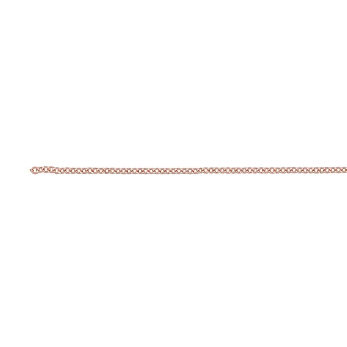 14/20 Rose Gold-Filled Oval Cable Chain