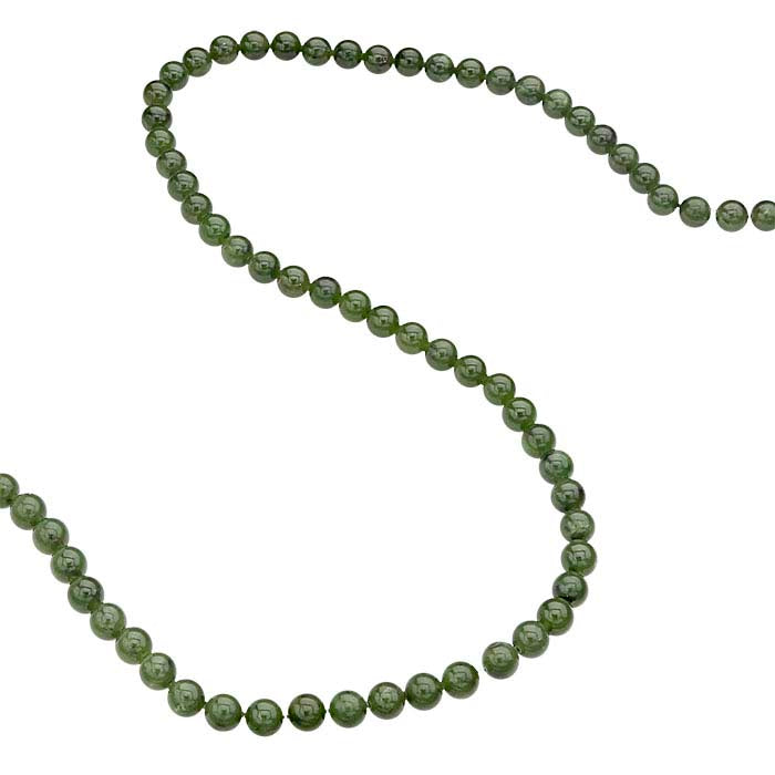 Jade 6mm Round Bead Strand
