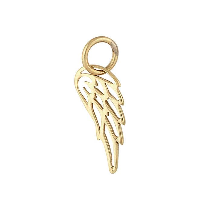 Bronze Angel Wing Charm