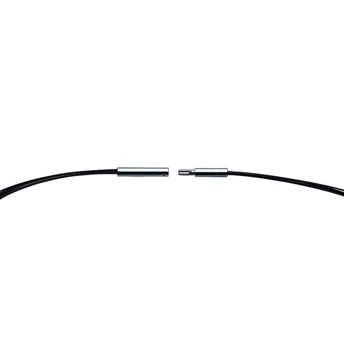 Stainless Steel Black 7-Strand Cable Neck Wire