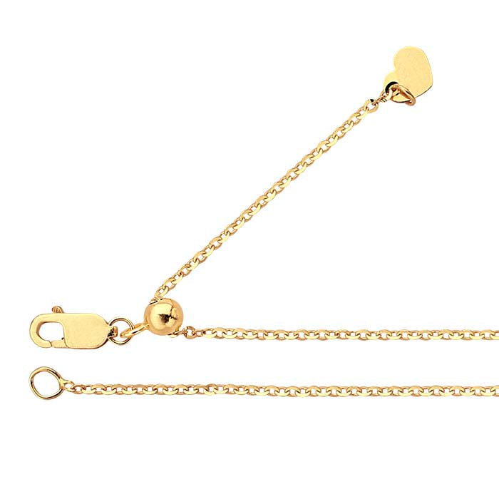 14K Yellow Gold Triple-Strand Dapped Links Choker-Style Necklace