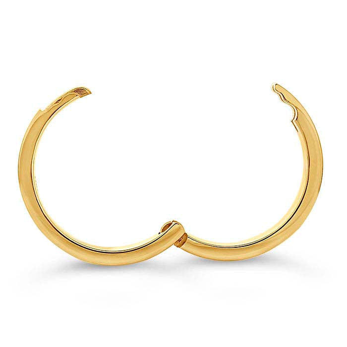 14K Yellow Gold EasyFit Hinged Wedding Band