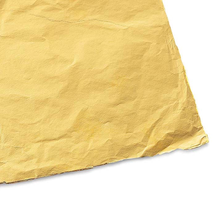 23K Yellow Gold Metal Patent Leaf