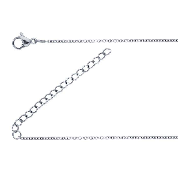 Stainless Steel 1.2mm Cable Chain