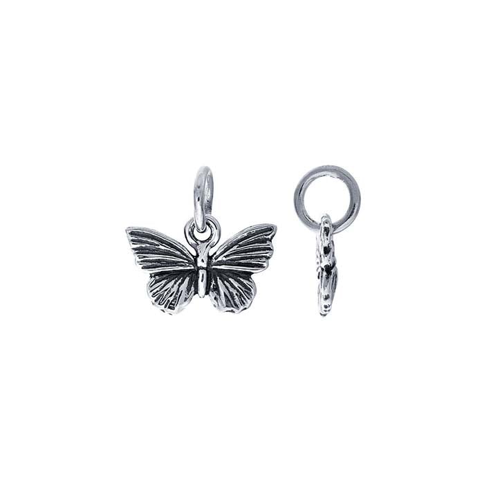 Sterling Silver Butterfly Charm