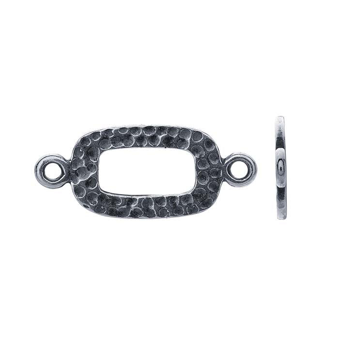 Sterling Silver Rectangle Link Component