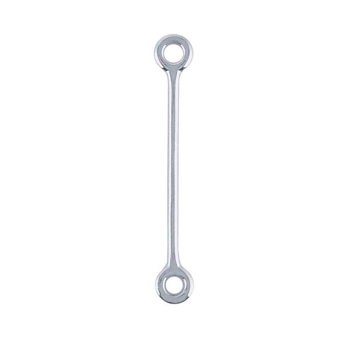 Sterlingsilber-Stabverbindungselement