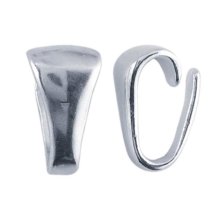 Sterling Silver Snap-on Pendant Bail