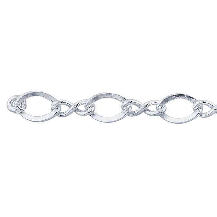 Sterling Silver Figure-Eight Chain