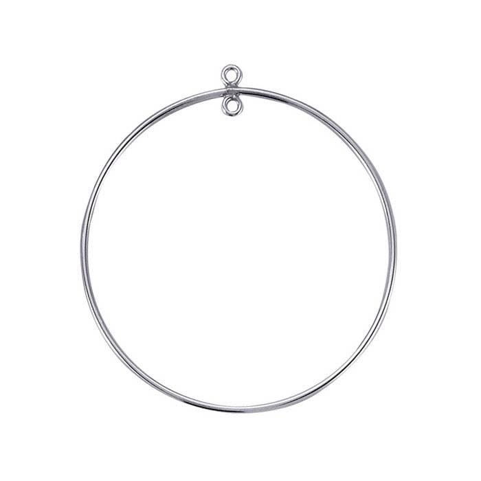 Sterling Silver Round Component