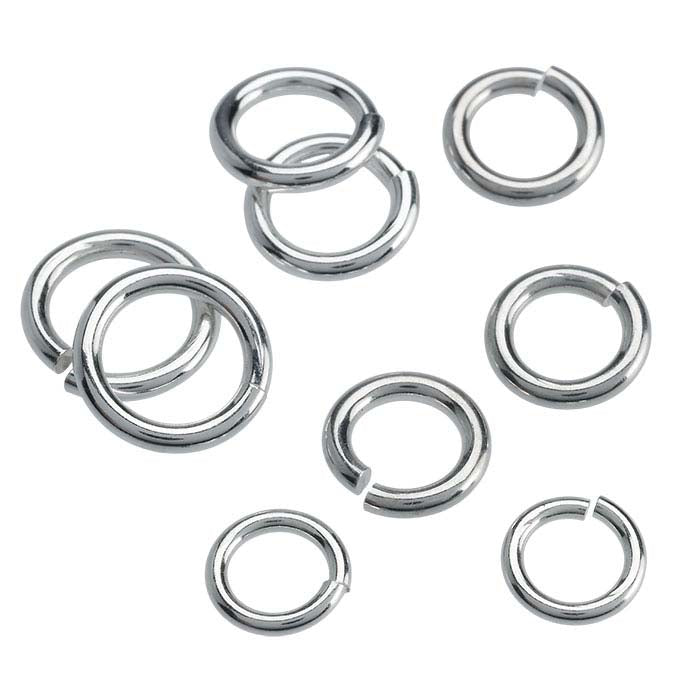 Sterling Silver Large Jump Ring Assortment