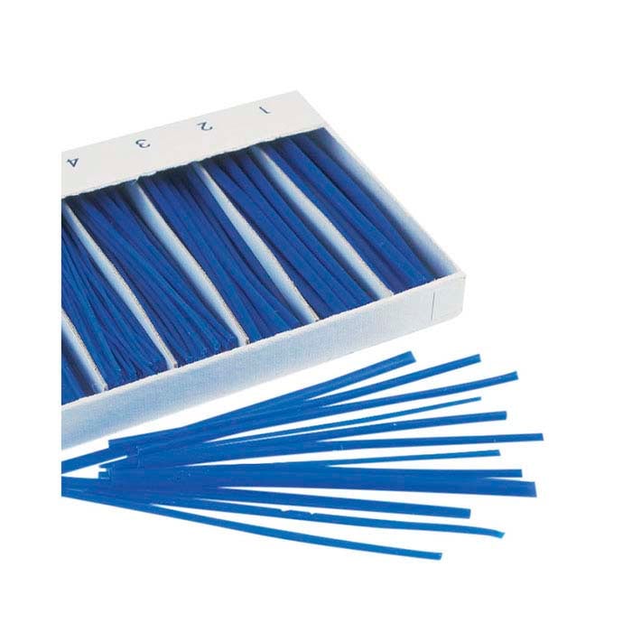 Modeler's Blue Wax Bezel Wire Assortment