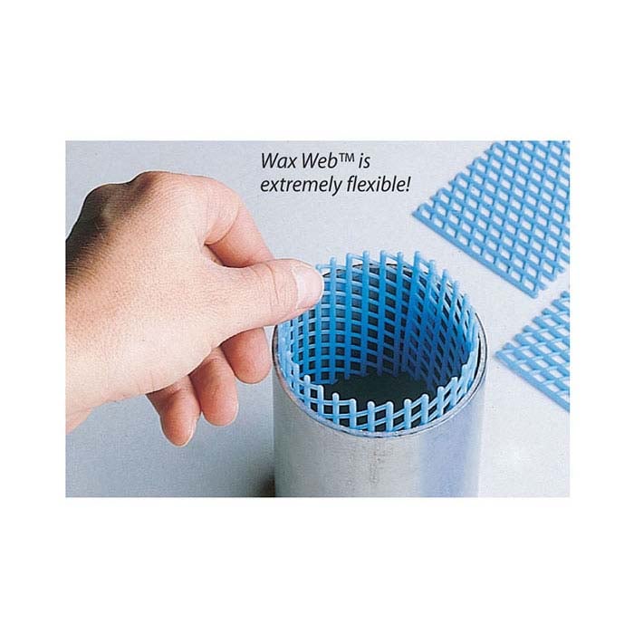 Original Wax Web™ per fiasche da 63,5mm x 63,5mm di diametro, confezione bulk