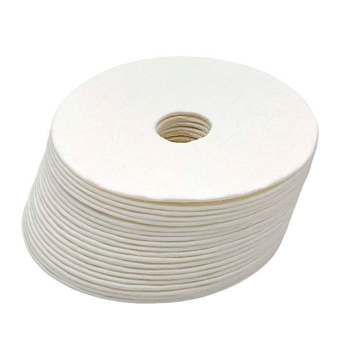 بطانة قارورة ورقية غير أسفستي، دائرية، قطر 88.9 مم