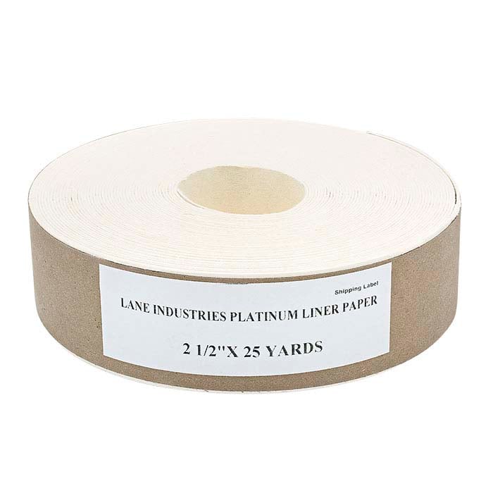 Ikke-asbest papirformforing, rull, 63.5mm x 22.86 m.