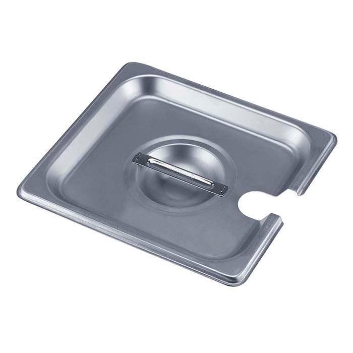 Καπάκι από Ανοξείδωτο Ατσάλι με Αυλακώσεις για Τετράγωνα Τηγάνια Ψησίματος