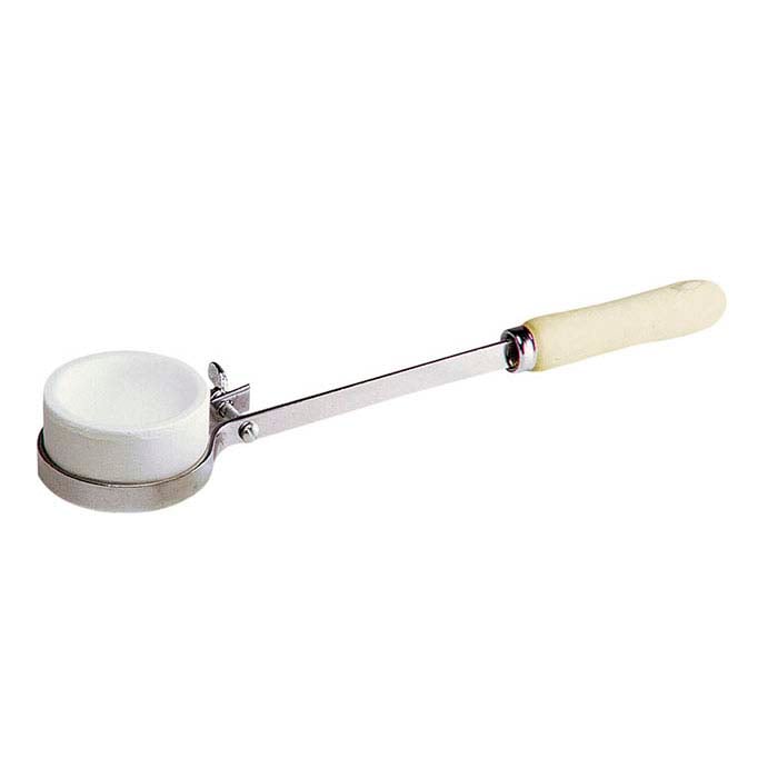 Savesta/piidioksidista valmistettu sulatusastia ja kahva, 11 unssia.