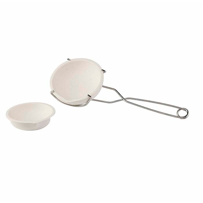 Juego de crisoles y pinzas de sílice fundida WHIP