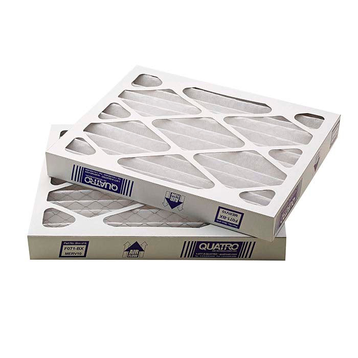 クアトロエアデスクトップ取り付けロジウムフィルターキャビネット用交換ダストフィルターセット;パッケージ/6