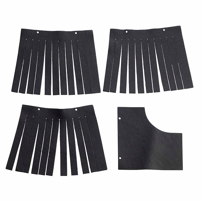 Leather Protective Curtain for Neutec® PulsePoint™ Studio™ Laser Welder, Left-Side