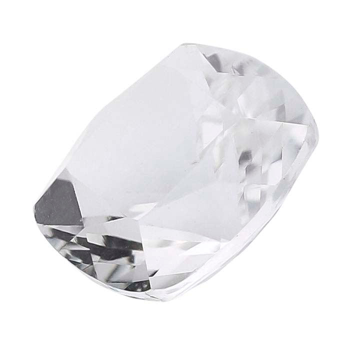 American Mined™ Arkansas Ice Quartz™ Cushion Faceted Gemstones, AAA-Grade