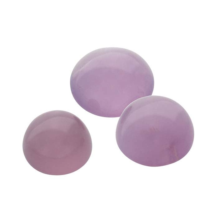 American Mined™ Nevada Purple Chalcedony 8mm Round Cabochon