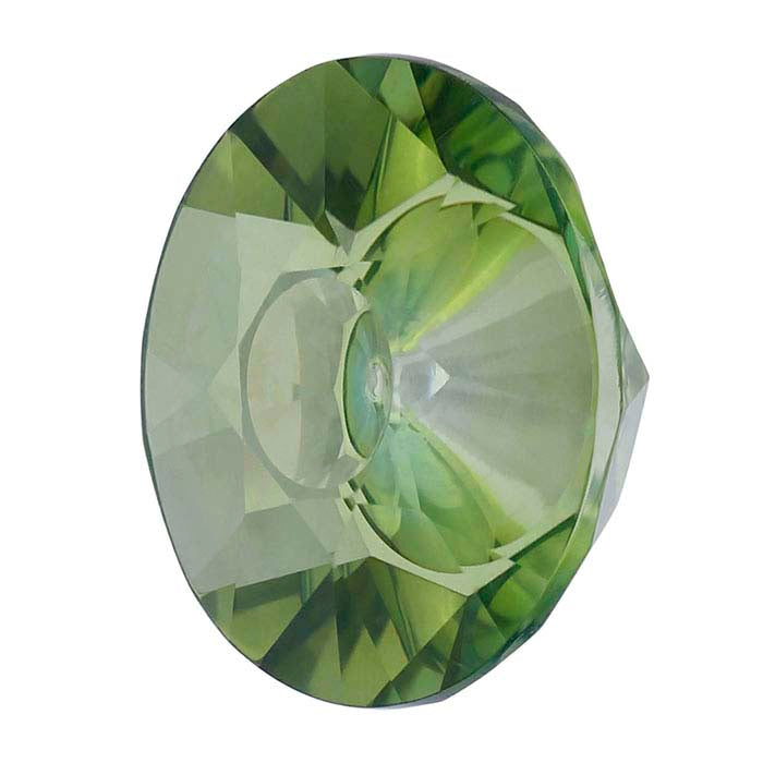 Lehrer Quasar™ Fern Green Quartz 14mm RoundFaceted Gemstone