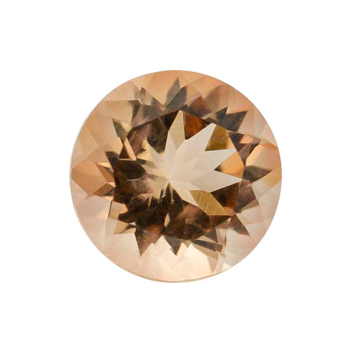 American Mined™ Oregon Schiller Sunstone™ Round Faceted Gemstone