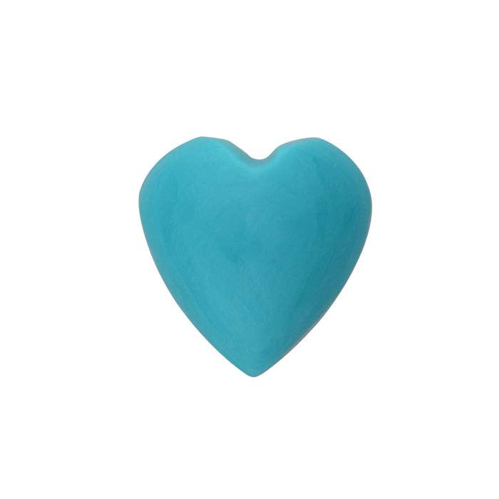 American Mined™ Mona Lisa Turquoise™ 8mm Heart Cabochon